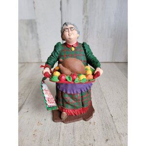 Dept 56 Aunt Martha Thanksgiving turkey‎ vintage Xmas figure